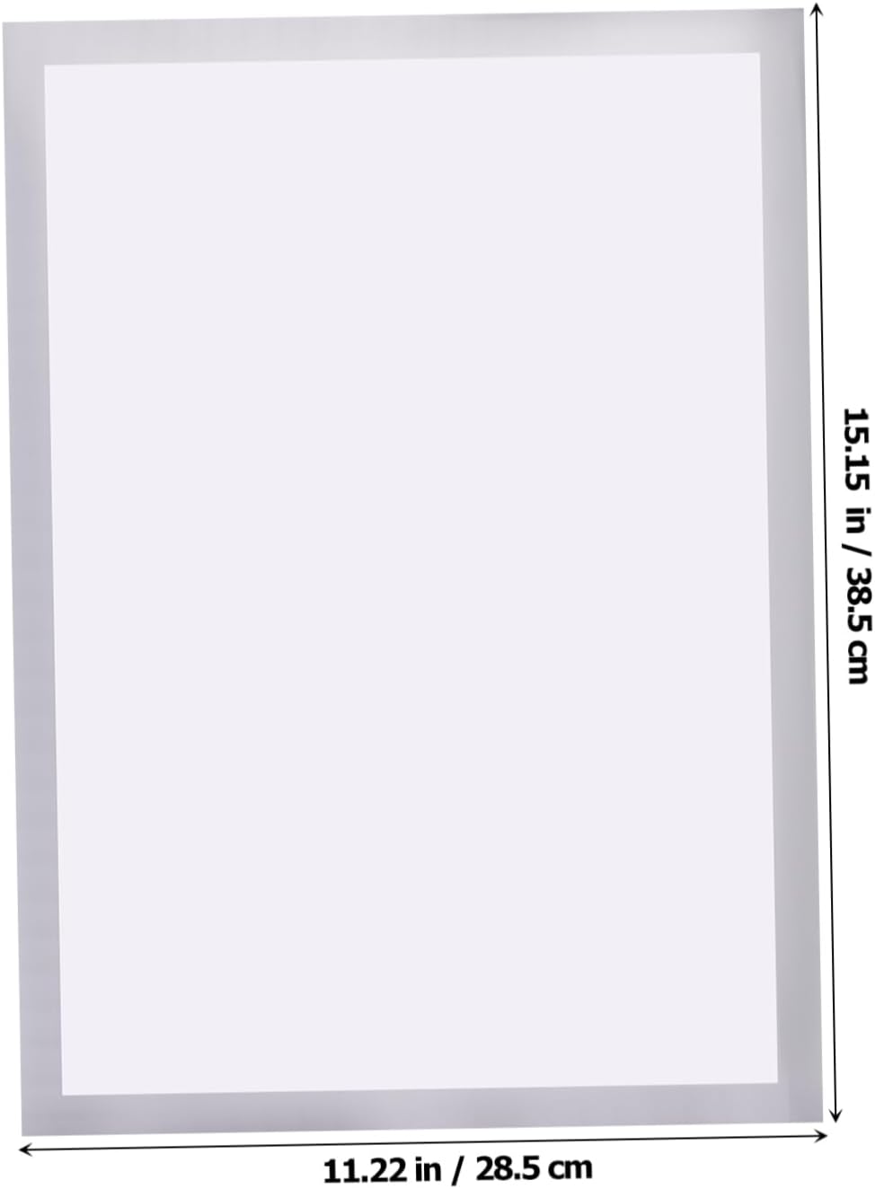 LIFKOME 4pcs Magnetic Photo Frames Self-adhesive Decor Frames for Wall Magnet Display