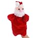 BLTR Suave Preciosa 30cm Juguetes de Peluche de Papá Noel de Las Marionetas de Mano Suave Felpa Títeres muñecas for el Juguete Educativo del bebé Natural