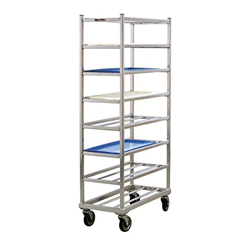 New Age Aluminum 8 Shelf End and Side Load Universal Rack - 34 1/2