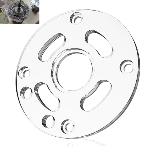 Image of DNP613 Router Sub Base for DE-WALT 20V Compact Routers, Replace DNP613, Fits Model DCW600B, DWP611, DWP611PK More, Round