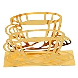 Stable et résistant au vent : doté d'un porte-serviettes robuste en fer, il empêche les serviettes de s'envoler, gardant ainsi votre plan de travail propre et organisé en permanence. porte-serviettes de table, porte-serviettes décoratif pour centre de table