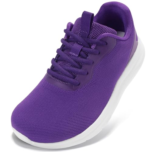 Image of Women Wide Toe Commute Walking Shoes Lace Up Size 6-11 US