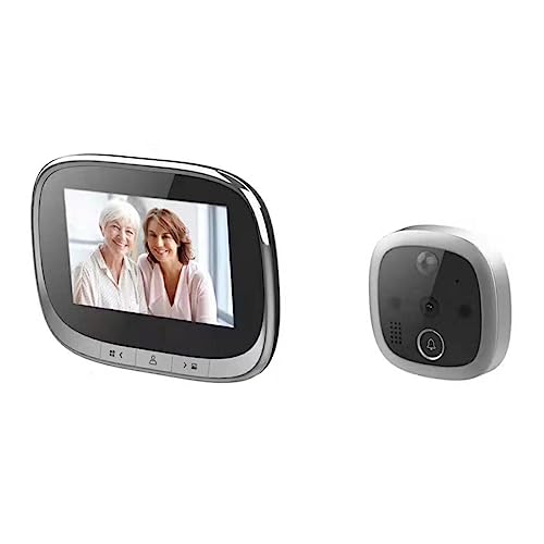 SECFOU Campainha Visual Inteligente Campainha Inteligente Campainha De Vídeo Campainha Com Fio Câmer