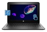HP ProBook x360 11.6-inch 2-in-1 Convertible HD Touch-Screen Laptop PC with Active Pen, Intel N3450