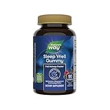 Nature’s Way Sleep Well Melatonin and Magnesium Gummies, Sleep Support for Adults*, with Ashwagandha, Berry Flavored, 90 Gummies