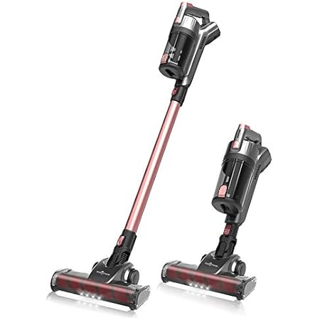 Amazon コードレス 掃除機 pa 強吸引力 サイクロン式 コンパクト スティック ハンディクリーナー Ledランプフロアヘッド Rockpals ピンク 18kpa掃除機 Rockpals スティッククリーナー 通販 Amazon コードレス 掃除機 pa 強吸引力 サイクロン式 コンパクト スティック ハンディクリーナー Ledランプフロアヘッド Rockpals ピンク 18kpa掃除機 Rockpals スティッククリーナー 通販