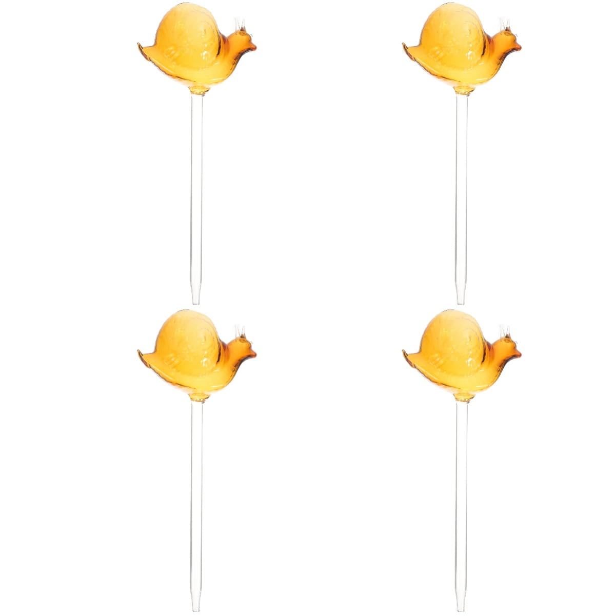 BESPORTBLE 4 Pezzi di Annaffiatoio per Fiori A Forma di Lumaca in di Irrigazione Automatica per Fiori Dispositivi di Irrigazione per Piante Indicatore di Irrigazione per