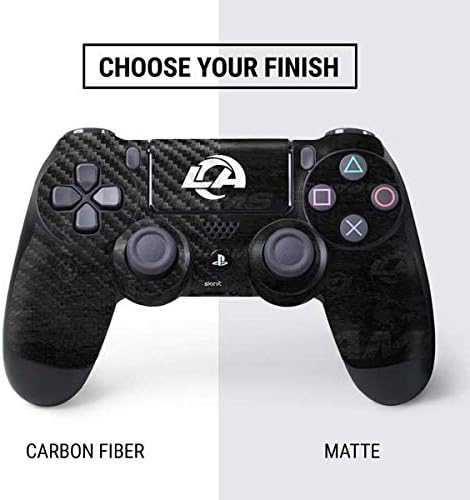 Vista 31 de Skinit Decal Gaming Skin Compatible with PS4 Pro/Slim Controller - Officially Licensed NFL Los Angeles Rams Design