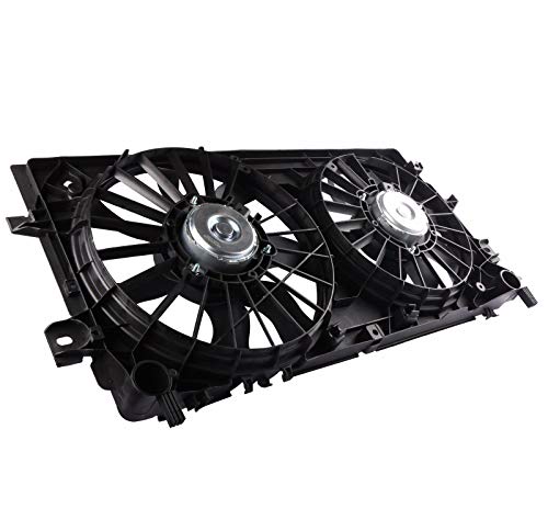MOSTPLUS Dual Radiator Cooling Fan Assembly Compatible for Chevy Impala Pontiac Grand Prix Buick Replaces 621430 by MOSTPLUS - Used condition - Image 2