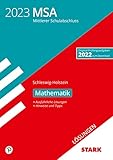 STARK Lösungen zu Original-Prüfungen und Training MSA 2023 - Mathematik - Schleswig-Holstein