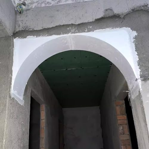 Kit de arco curvado para puerta y molduras de arco para aberturas exteriores 2