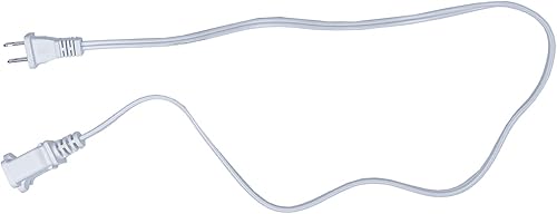 Miniatura 5 de Cable de extensión de 3 pies, 2 puntas, cable de extensión de alimentación corto, cable de extensión macho hembra de 18 AWG, cable de extensión