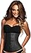 Ann Chery 2021 3 Hooks Waist Trainer Cincher Girdle Corset Faja Colombiana Bodyshaper (Medium) Negro