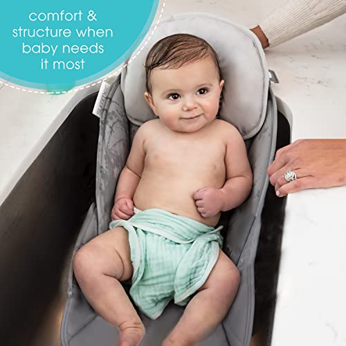 Summer® Bacia de Apoio confortável – Banhe recém-nascidos até 6 meses com confiança na pia – Almofad