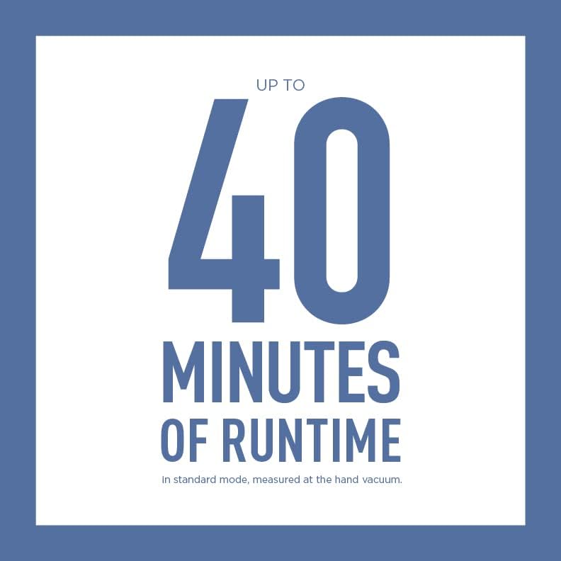 Shark Cordless Pet Plus Vacuum with HEPA Filter, Powerful Suction, Lightweight, 40min Runtime, Anti-Allergen Complete Seal, PowerFins, Self-Cleaning Brushroll, for Carpets & Hardfloors, Blue, IZ361H