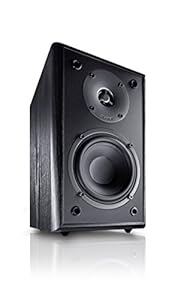 Magnat Monitor Supreme 102 I 1 Pair Shelf Speakers with High Sound Quality I Passive Speaker Box for Sophisticated HiFi Sound, Black