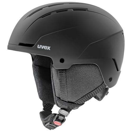 Casco de esquí robusto uvex glance de adulto con ventilación optimizada