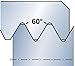 Sandvik Coromant CXS-05TH24WH-5215R 1025 PVD Coated Solid Carbide CoroTurn XS Threading Insert, Whitworth Thread, 24 (Pack of 1)