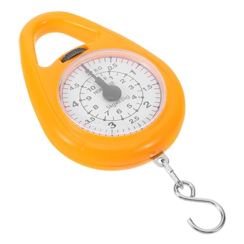 GALPADA Portable Luggage Weight Scale with Spring Hook Mini Mechanical Hanging Weighing Scale for Travel and Suitcase for Accurate Bag Weight Measurement