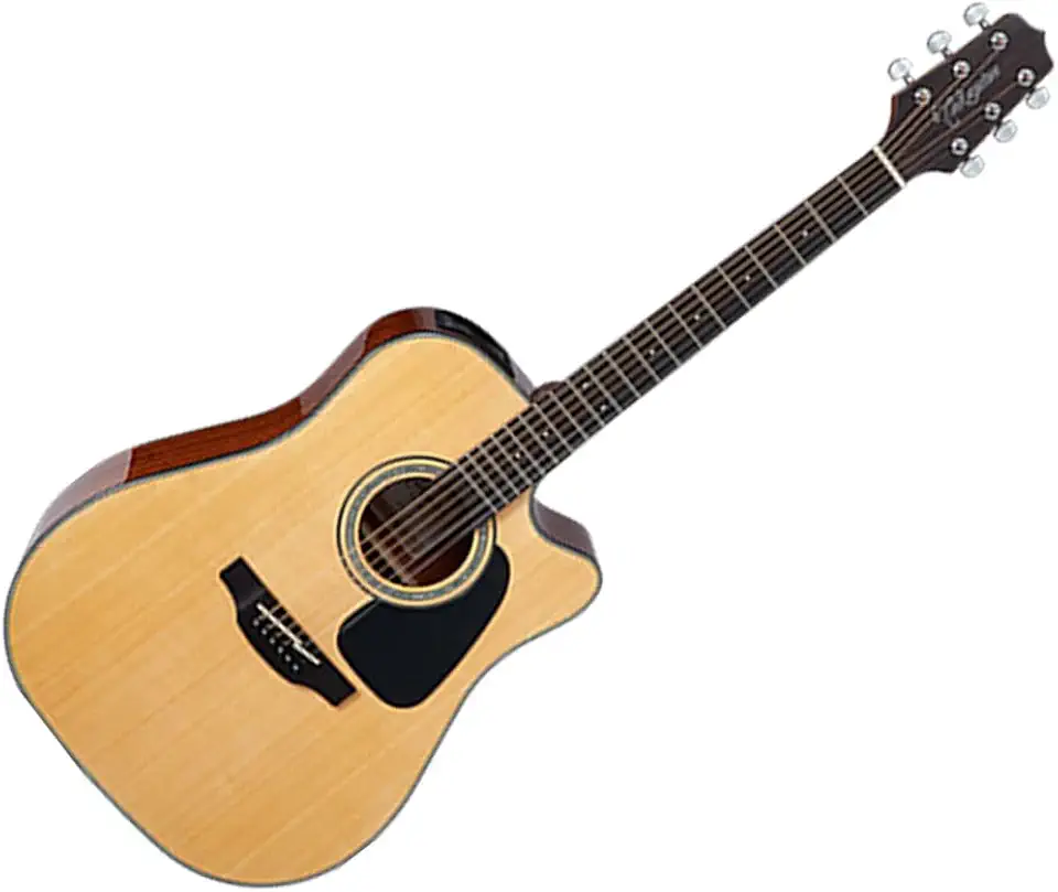 Takamine Guitarra elétrica acústica GD30CE-NAT Dreadnought Cutaway, natural