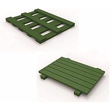 1/72 20PCS Wooden Pallet Set Made in Plastic Diorama Model Building Kits