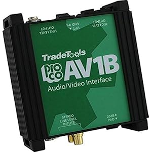 Pro Co Sound AV1B Audio Video Interface