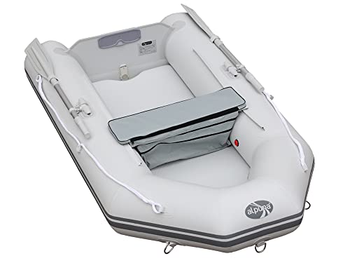 ALPUNAnautic KL 230 ultraleichtes PVC-Schlauchboot mit Rucksack (Grau)