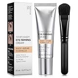 Instant Eye Tightener Cream - Temporary Lifting & Tightening Eye, Smooth Wrinkles & Fine Lines, Lightweight & Gentle Formula with Brush, For All Skin Types, 20ml