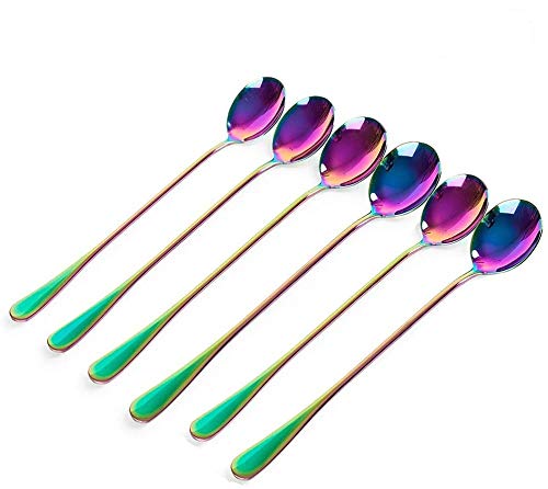 NiceEshop (TM) - Set di 6 cucchiaini da caffè in