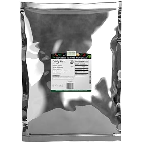 Frontier Co-op Organic Catnip, 1-Pound Bulk