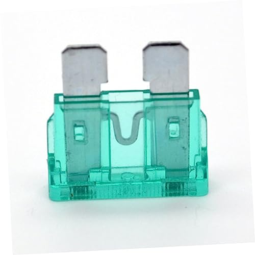 Kit de reemplazo de fusibles automotrices Alipis, 100 piezas, 30 A, tipo cuchilla, para auto, RV, bote, camión, motocicleta, camper y SUV miniatura 6