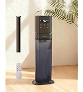 Amazon.co.jp: KEECOON 加湿器 大容量 8L 超音波式 業務用 透明タンク