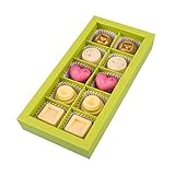 GREENDOOR Badepralinen Geschenk-Set Cremebad 100g, natürliche Badezusätze mit BIO Kakaobutter, handgefertigte Naturkosmetik, Natur Badezusatz, Manufaktur Ostern Geschenke