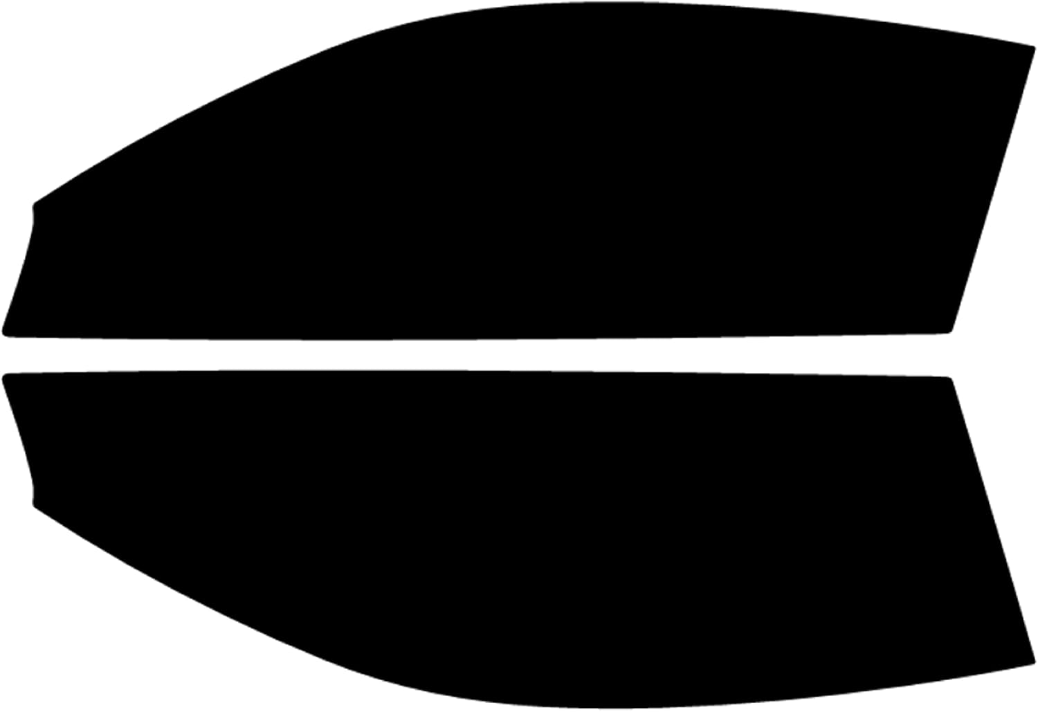 Trueline Automotive Precut Auto Window Tint Compatible with Infiniti Q60 Coupe 2017-2022 - 20% Front Sides Only - Front Car Window Tint - Window Tint for Cars - Ceramic Window Tint Kit