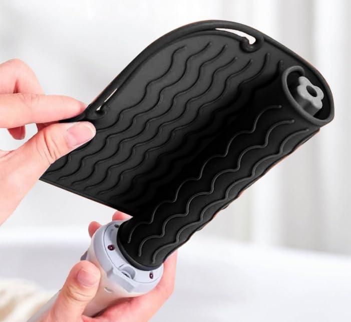 Tapete resistente al calor y funda de silicona para plancha