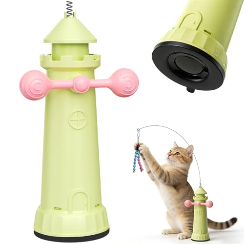 Interactive Cat Toys for Indoor Cats,Indoor Cat Suction Cup Toy,
