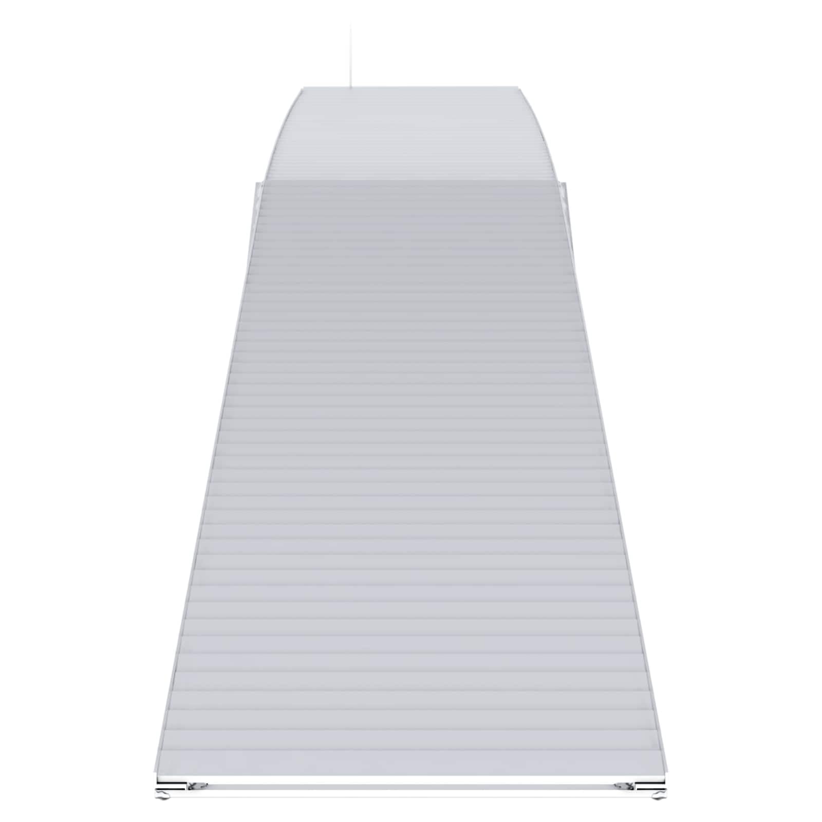 Motorradrampe 2er Set Auffahrrampen 680 kg belastbar klappbar Aluminium 205 cm klappbare Verladerampe für Motorrad ATV Rasenmäher