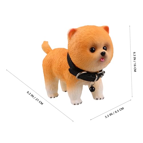 Statue de chiot réaliste ifundom en vinyle pour la décoration de maison