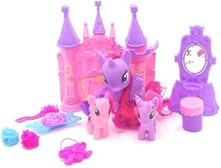Juego de 3 Unicornios, Muebles y Accesorios, a Partir de 3 años