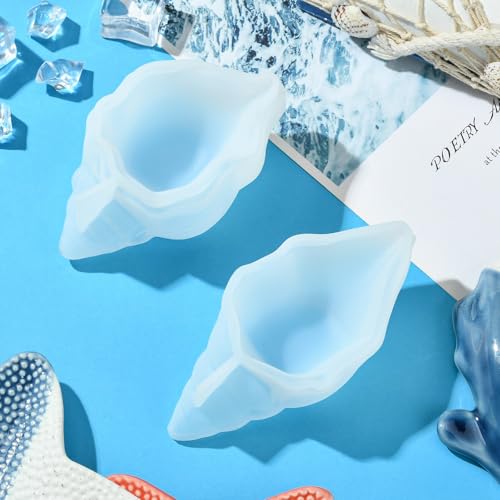 Moule silicone bougies 3D conque de haute précision géométrique - 7