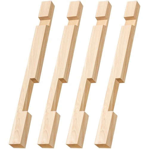 4 PCS Beehive Entrance Reducer Wood Hive Entrance Protector Wood Bee Hive Entrance Reducer for 10 Frame Beehive Beekeeping Supplies