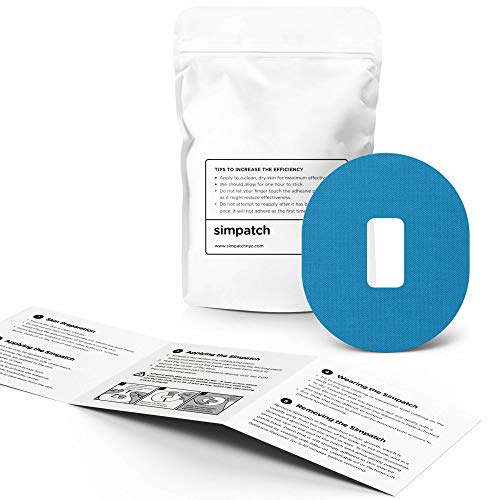 SIMPATCH Adhesive Patch for Dexcom - Pack of 25 (Blue) - Thumbnail 6