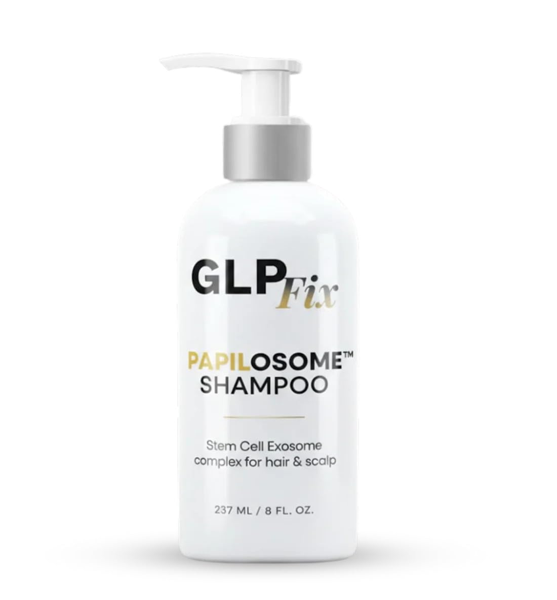 PAPILOSOME Hair Wellness Shampoo – Exosome + Peptide Complex, Sulfate‑Free, Supports Scalp Health & Fuller Hair, 8 fl oz