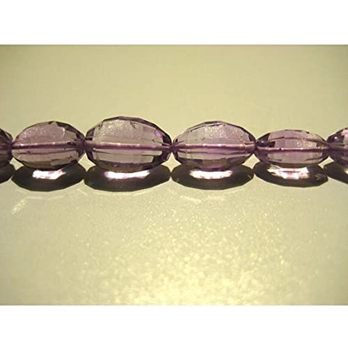 Amethyst step cut facettée de forme ovale pour un éclat géométrique