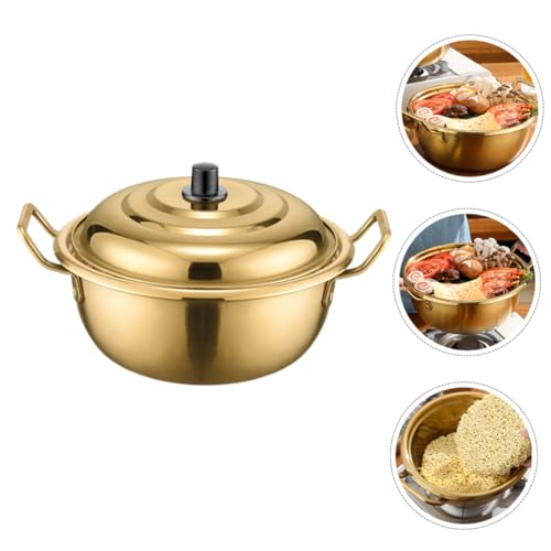 Marmite à soupe BESTYASH 2,5l pour éviter les cuissons brûlées