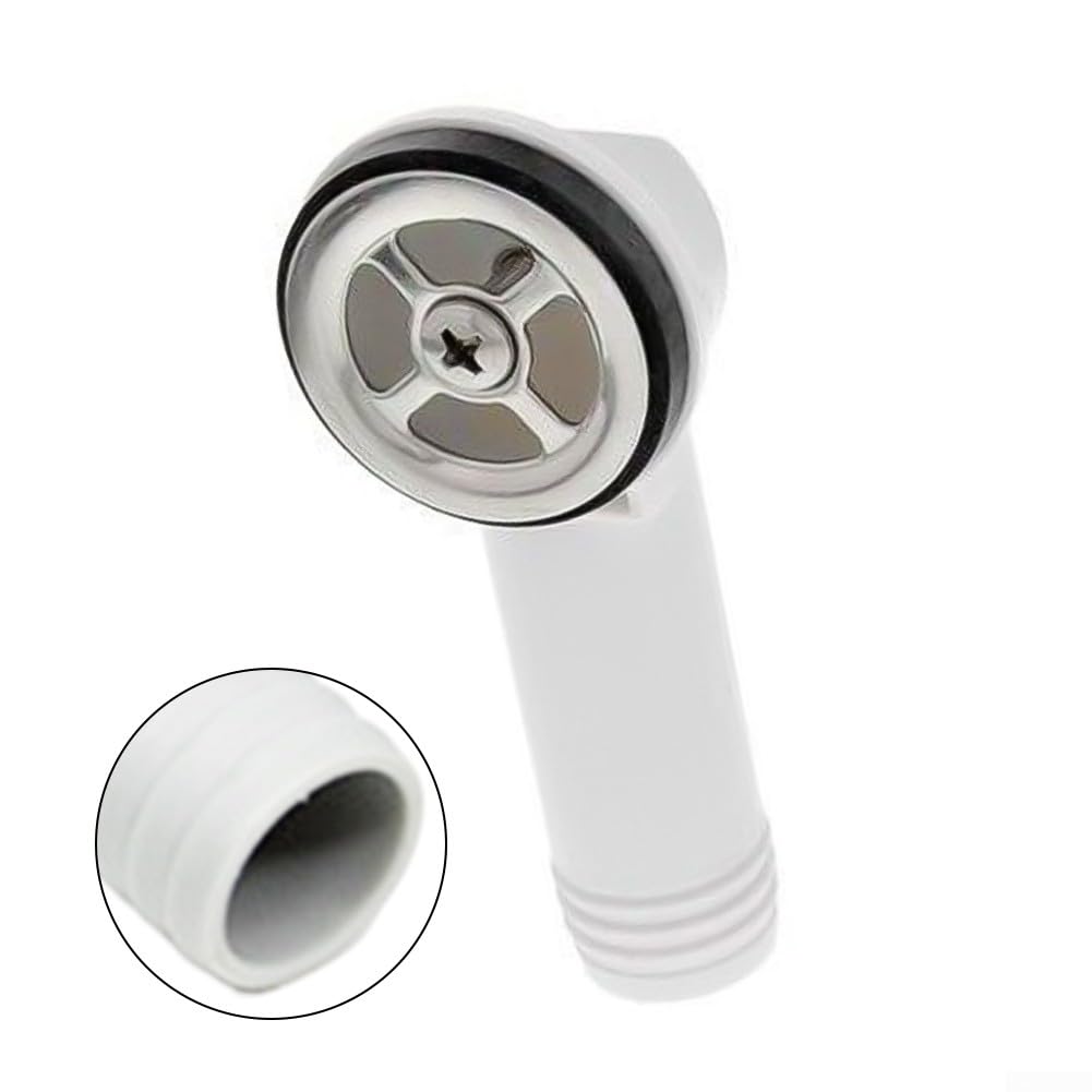 Overflow Pipes Wash Basin, Overflow Head Sink Overflow Pipes for Kitchen Basin Round Overflow Hole Conversion Joint 125351 - Image 2