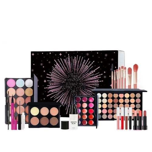 Kit de maquillaje para principiantes, belleza y cuidado | Juego completo de maquillaje para mujeres | Para mujeres, niñas, adolescentes, principiantes, cumpleaños, Navidad, esposa, día de la madre