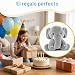Carehabi Peluche de Elefante Peluches para Bebes Pequeño 20*18*20cm Peluche con Peso de Ansiedad Juguete de Peluche para niños Imagen de Carehabi Peluche de Elefante Peluches para Bebes Pequeño 20*18*20cm Peluche con Peso de Ansiedad Juguete de Peluche para niños