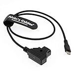 Alvin's Cables Micro USB to D Tap AlvinTap Protective DTap Motor Power Cable for Tilta Nucleus Nano