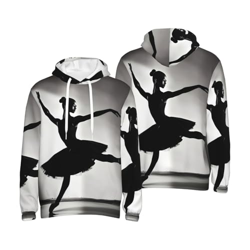Pull polyester homme imprimé ballerine pour un confort décontracté - 7